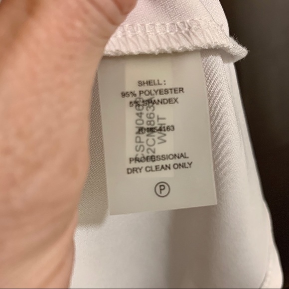 NWOT Calvin Klein Drape Front Sleeveless Top - Picture 6 of 7